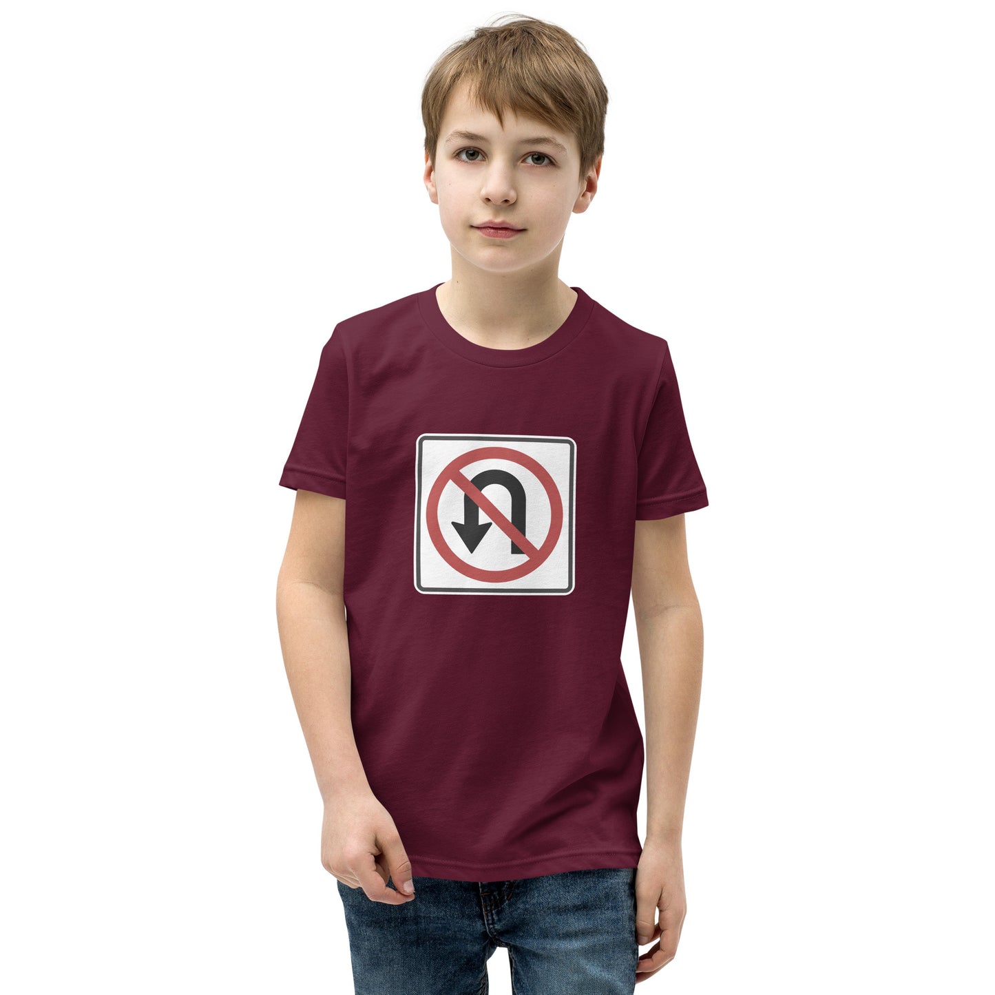 "No U Turn" Youth T-Shirt