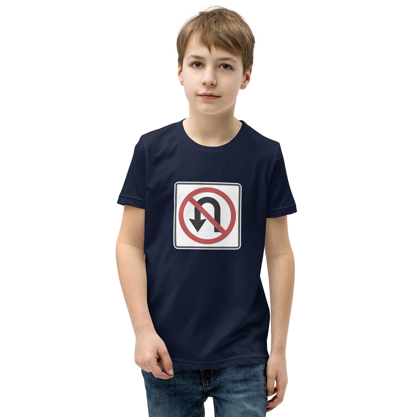"No U Turn" Youth T-Shirt