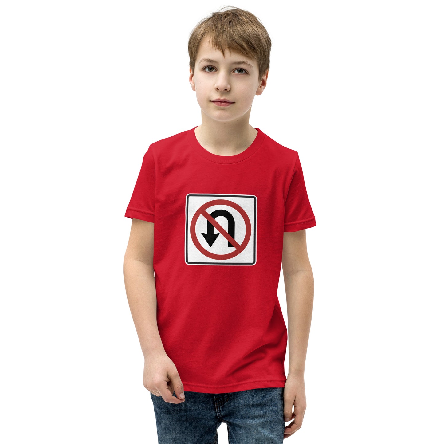 "No U Turn" Youth T-Shirt