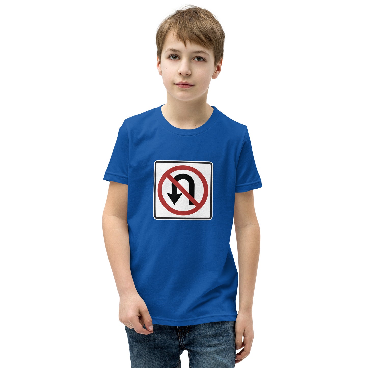 "No U Turn" Youth T-Shirt