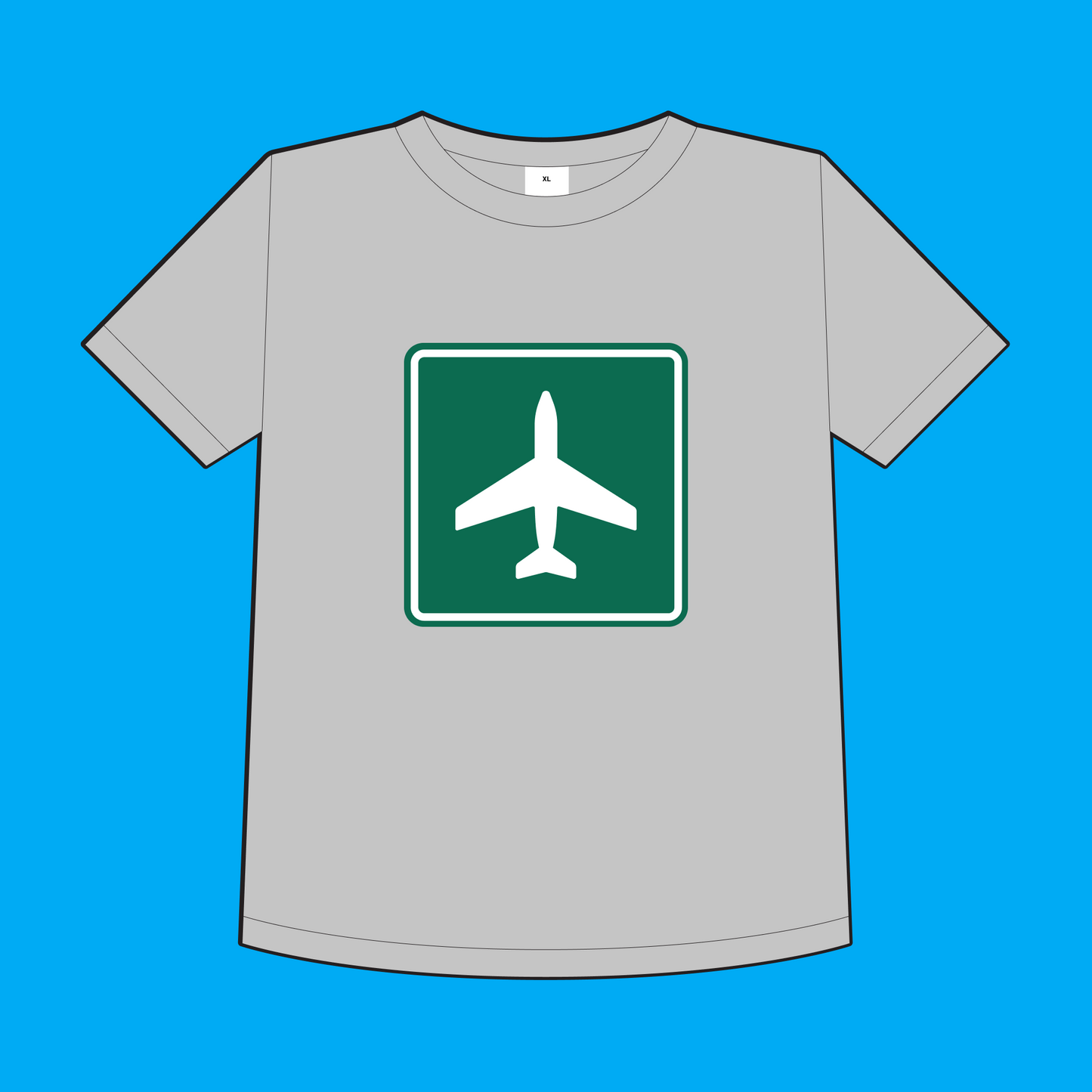 "Airport" Men's T-Shirt