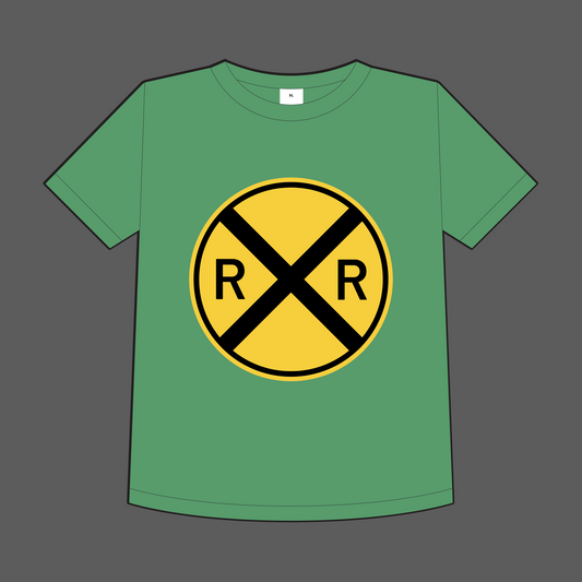 "Railroad Crossing" Toddler T-Shirt