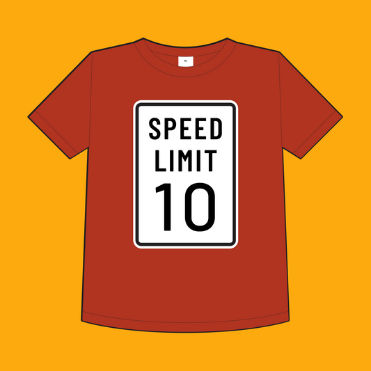 "Speed Limit 10" Men's T-Shirt