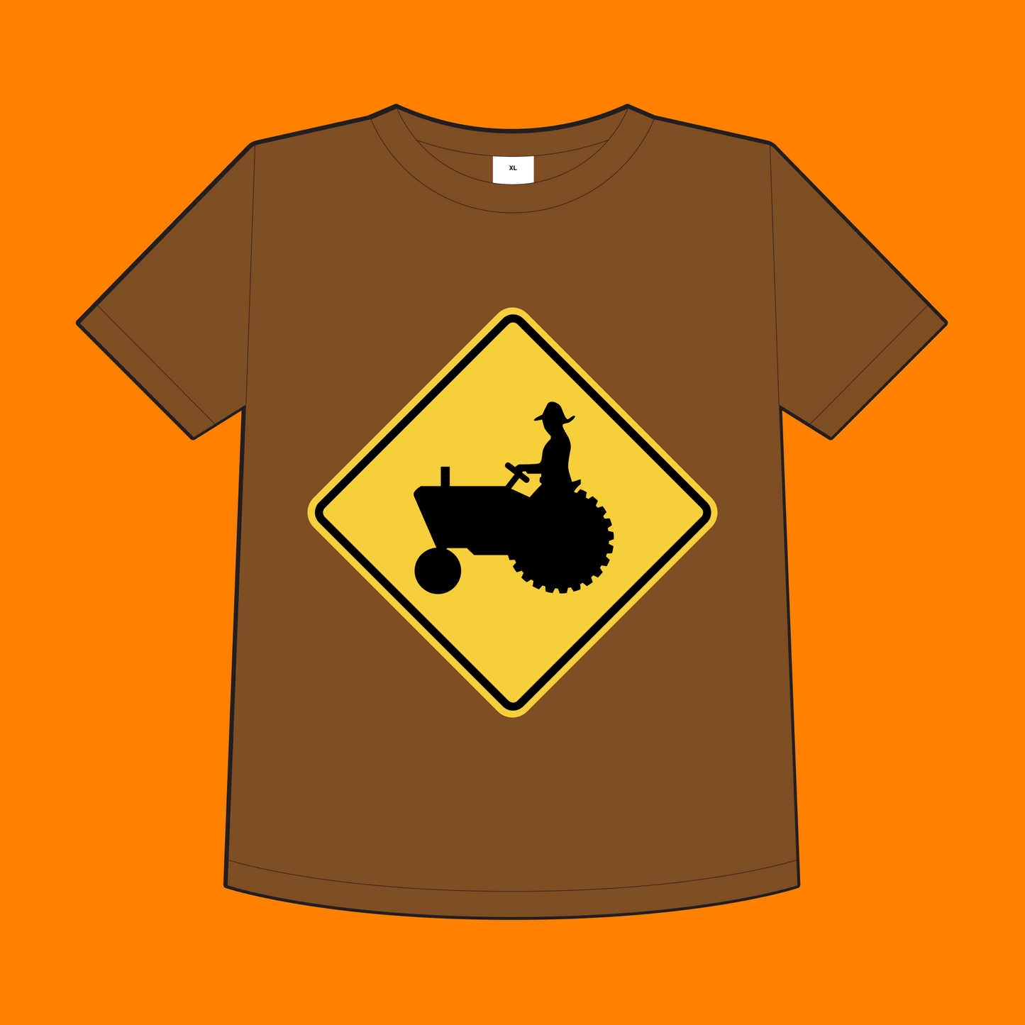 "Tractor" Men's T-shirt