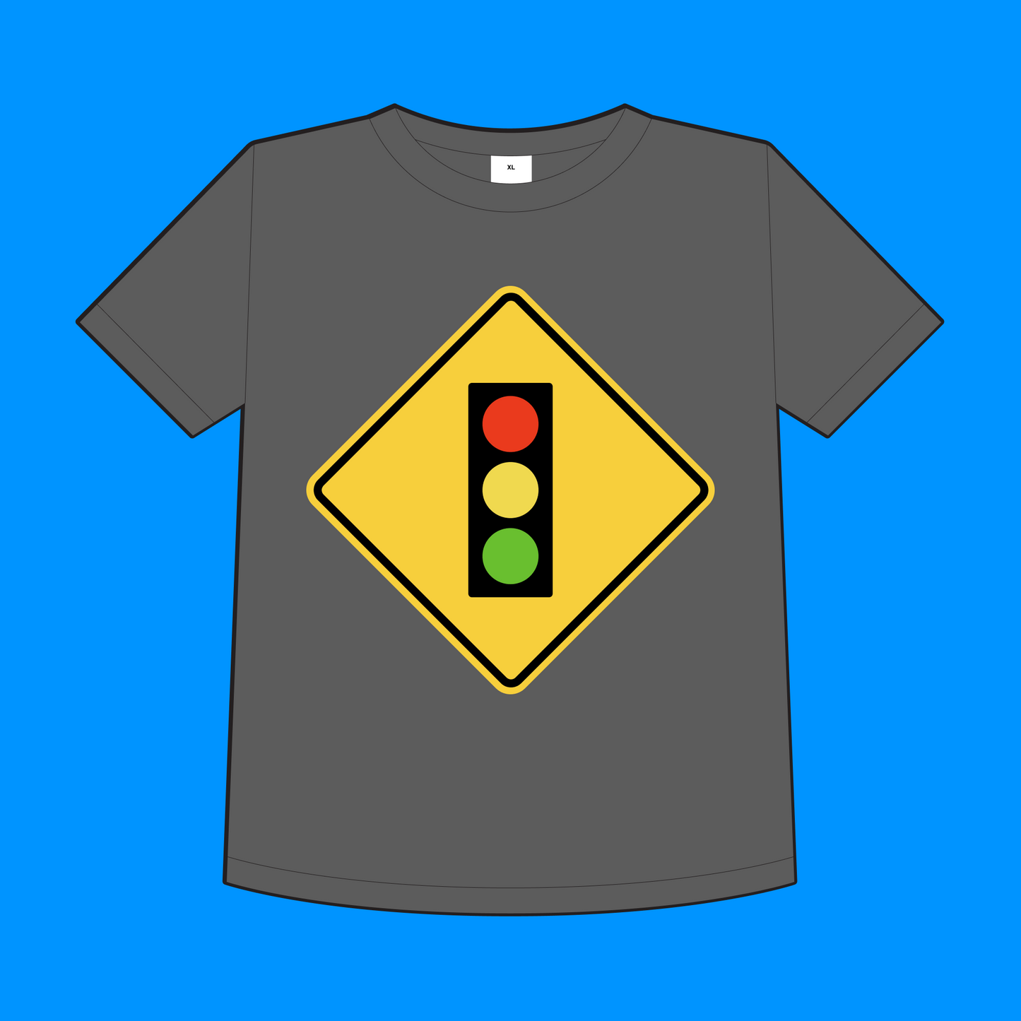 "Traffic Signal" Toddler T-Shirt