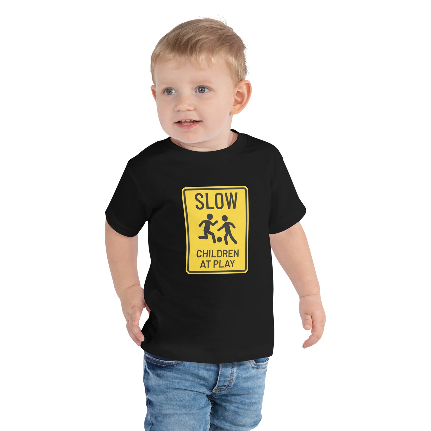 "Slow Children At Play" Toddler T-Shirt