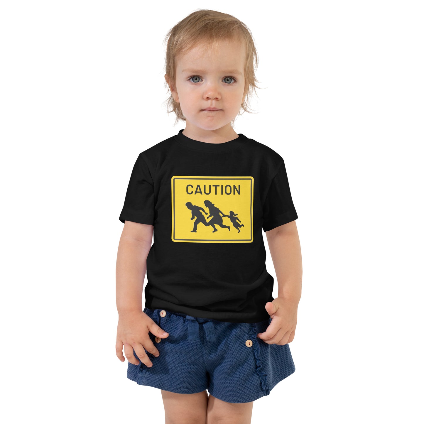 "Caution" Toddler Tee