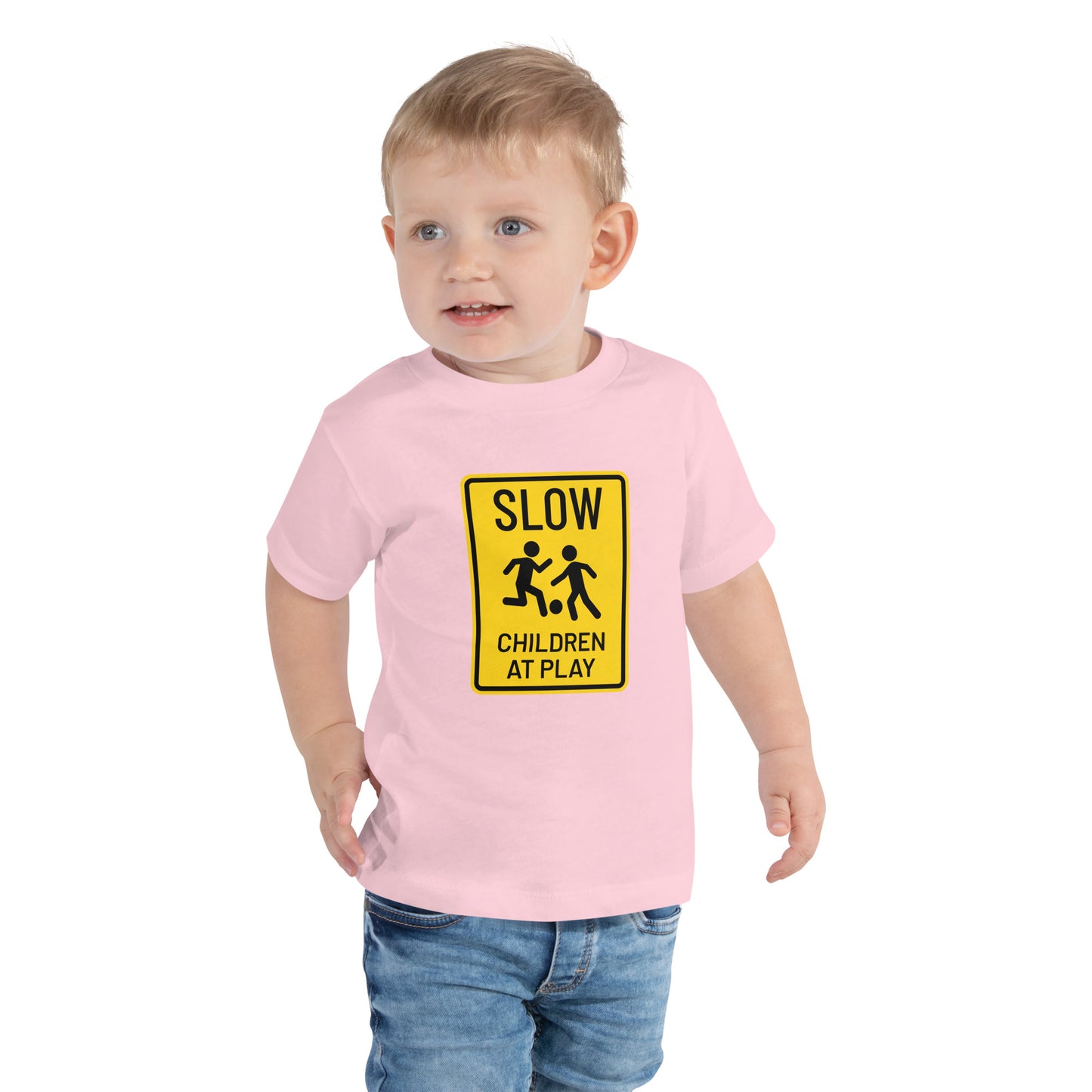 "Slow Children At Play" Toddler T-Shirt