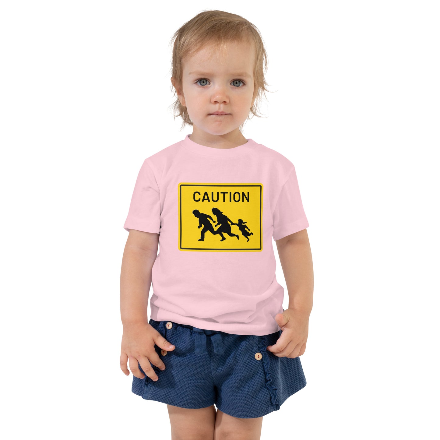 "Caution" Toddler Tee