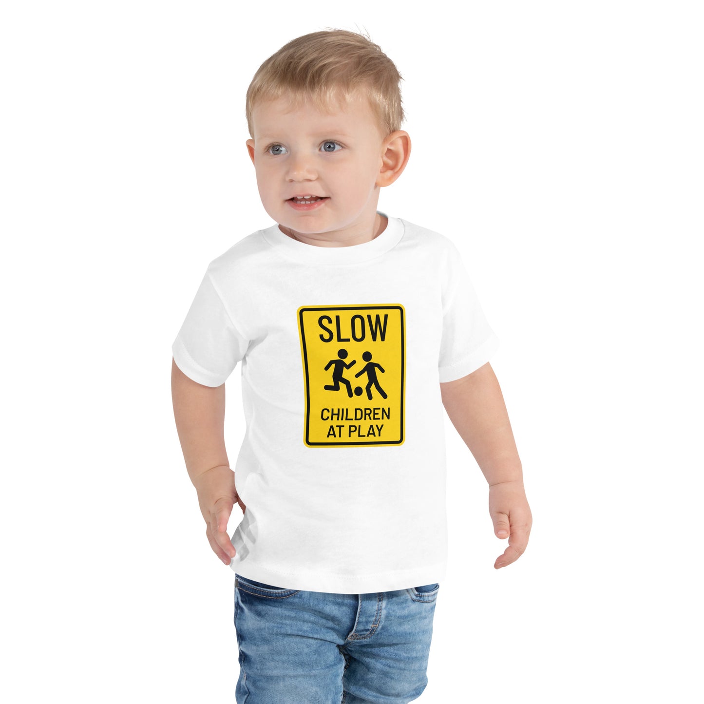 "Slow Children At Play" Toddler T-Shirt