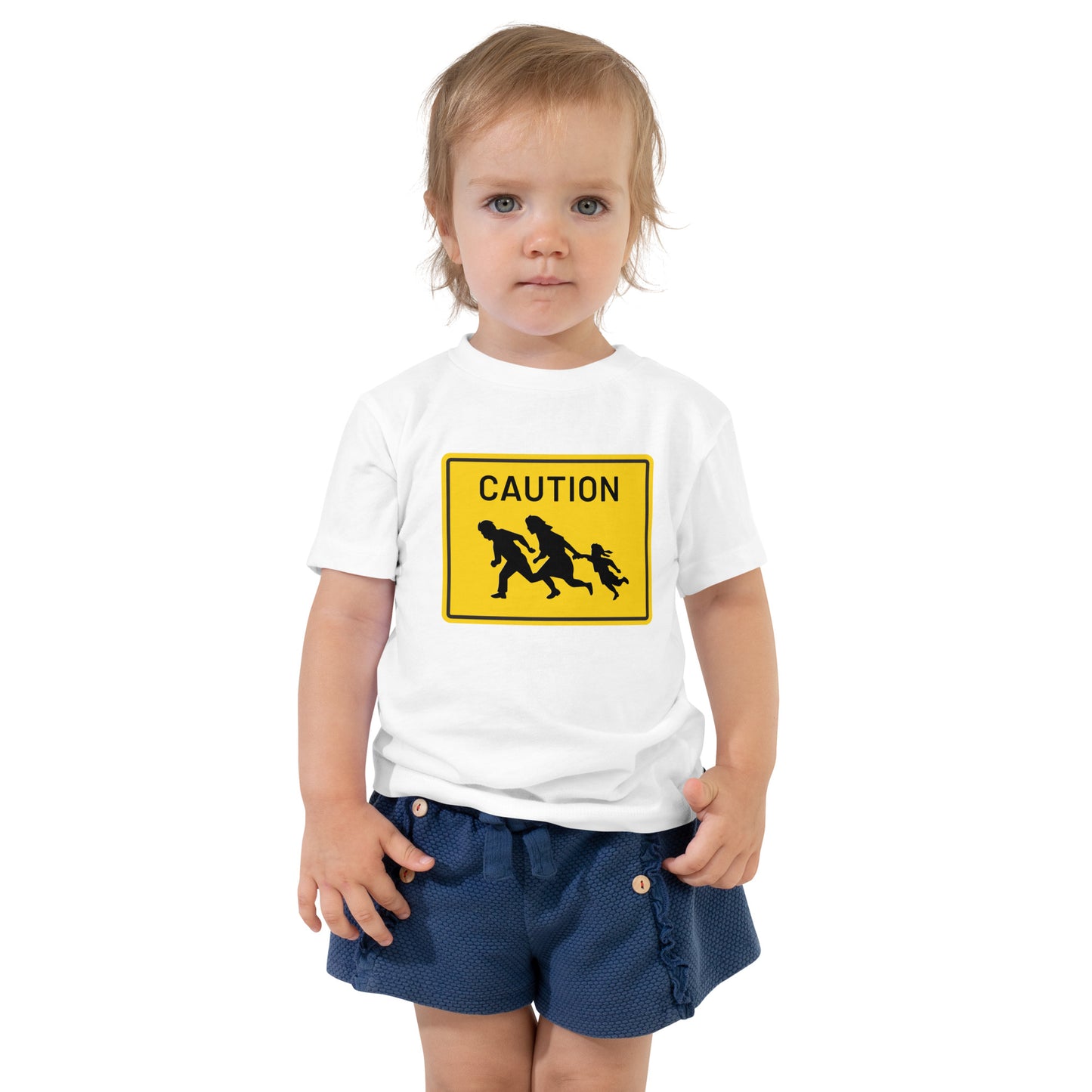 "Caution" Toddler Tee