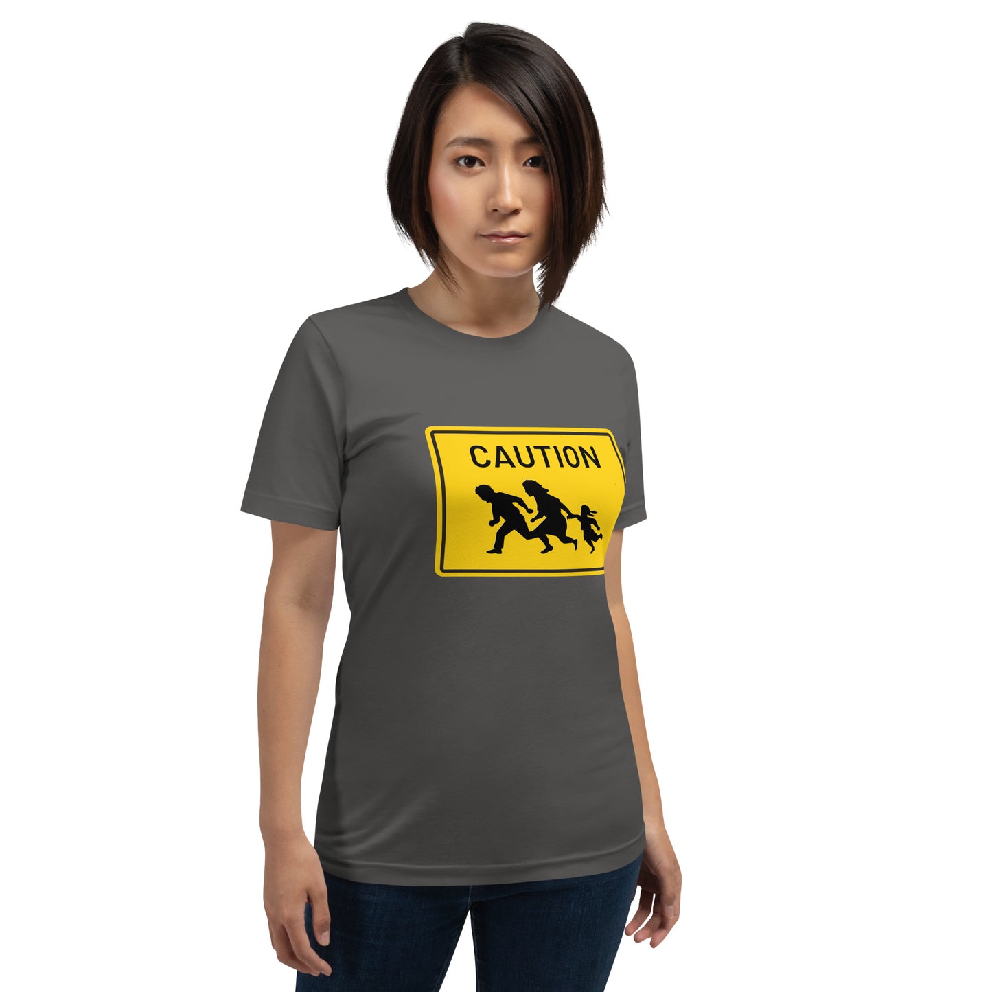 "Caution" Women's T-Shirt