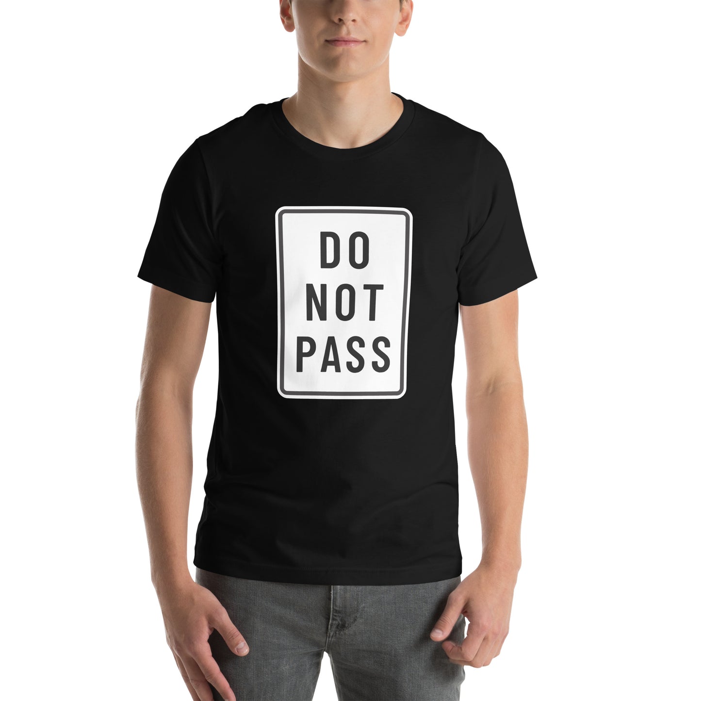 "Do Not Pass" Men's T-Shirt