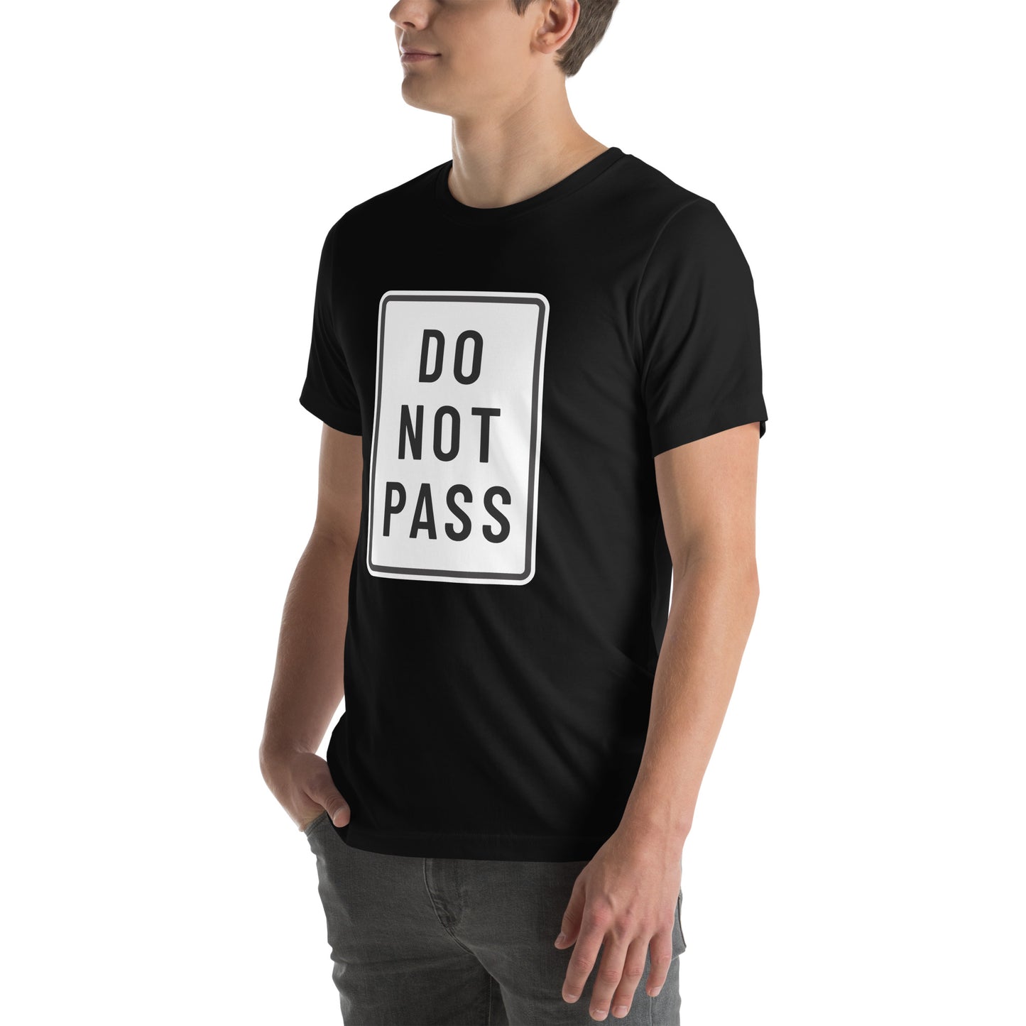 "Do Not Pass" Men's T-Shirt