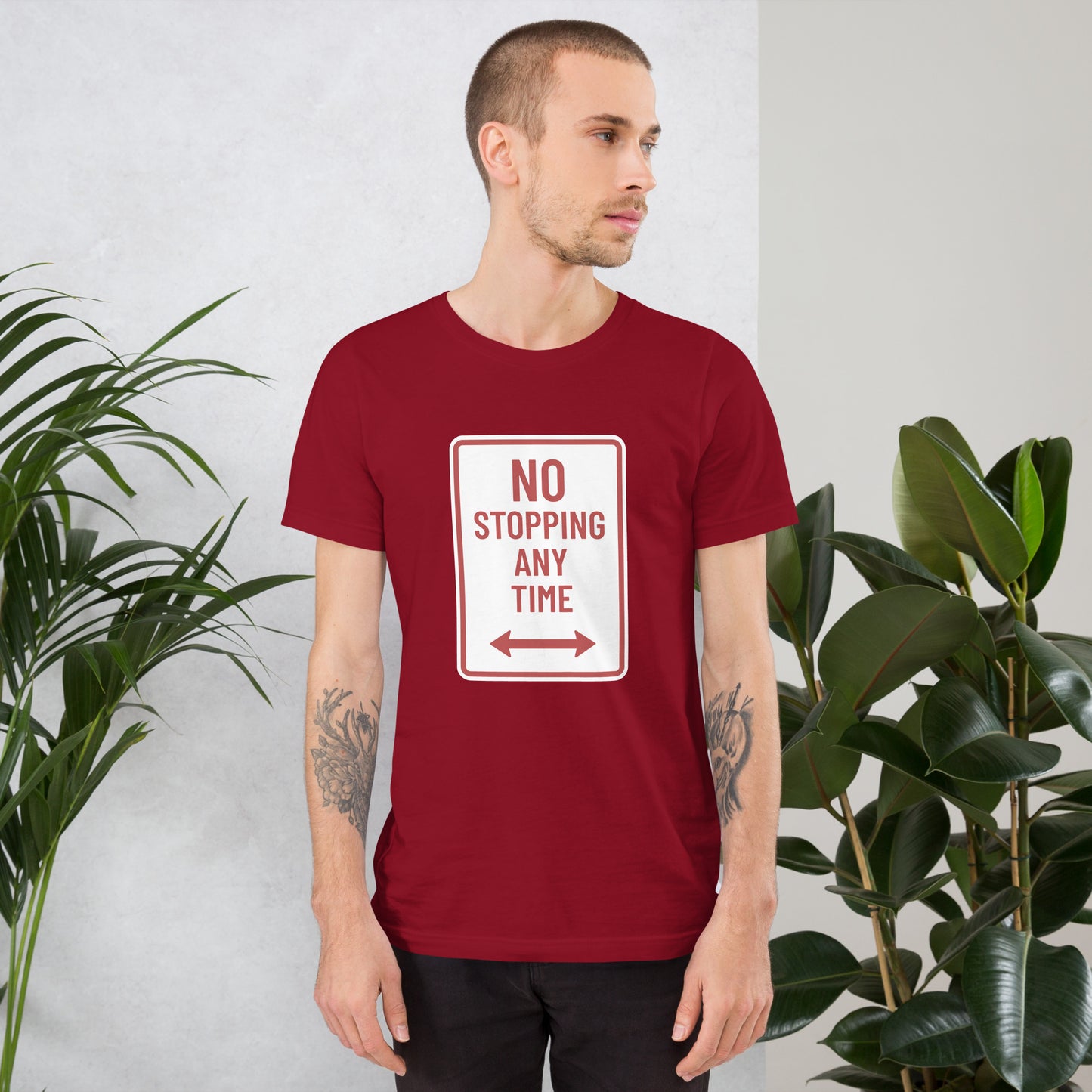 "No Stopping Any TIme" Men's T-Shirt