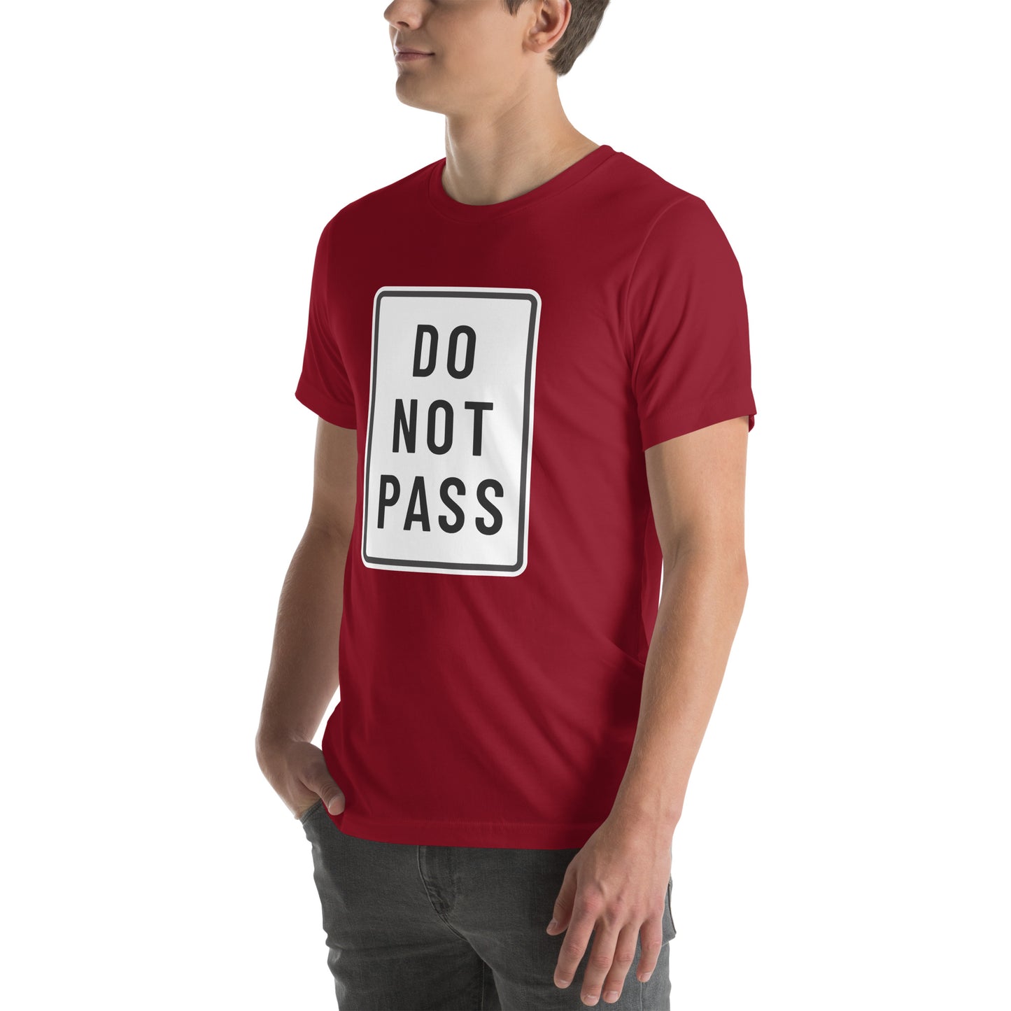 "Do Not Pass" Men's T-Shirt