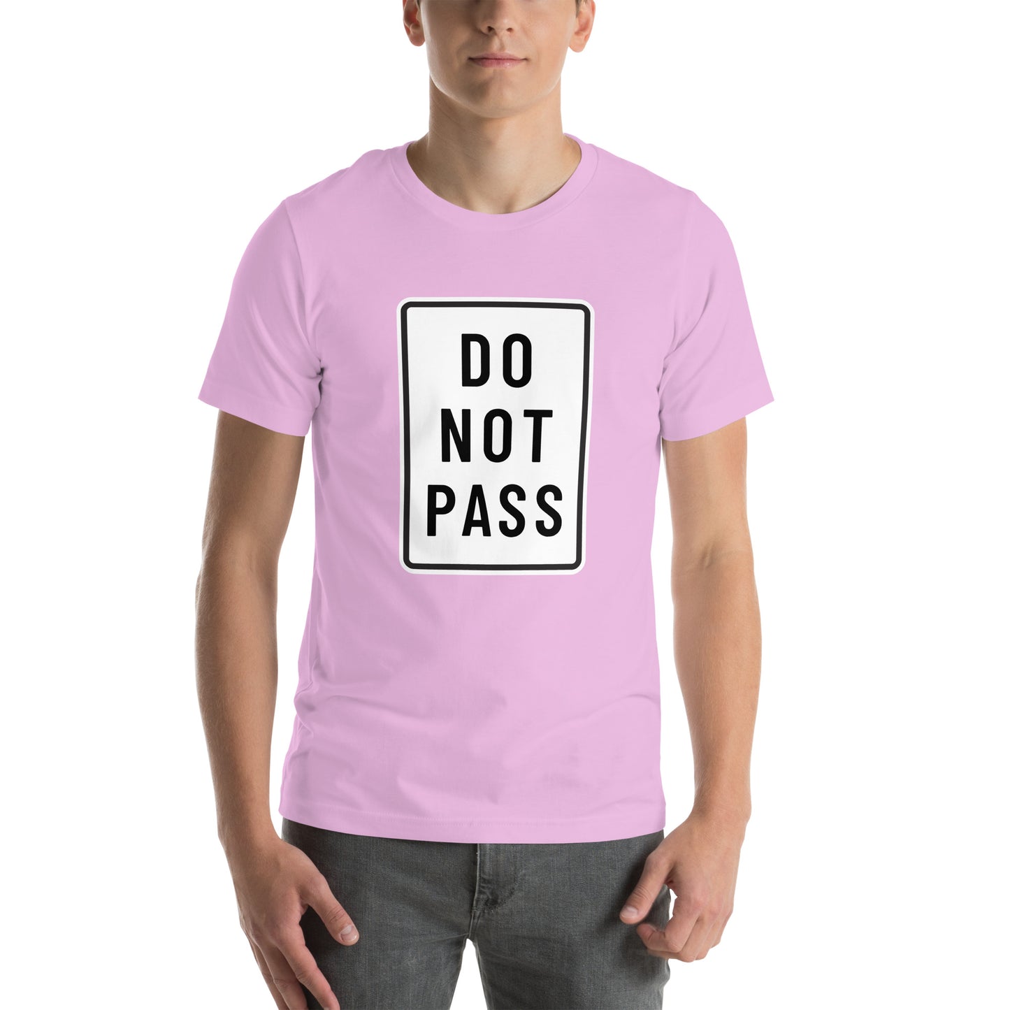 "Do Not Pass" Men's T-Shirt