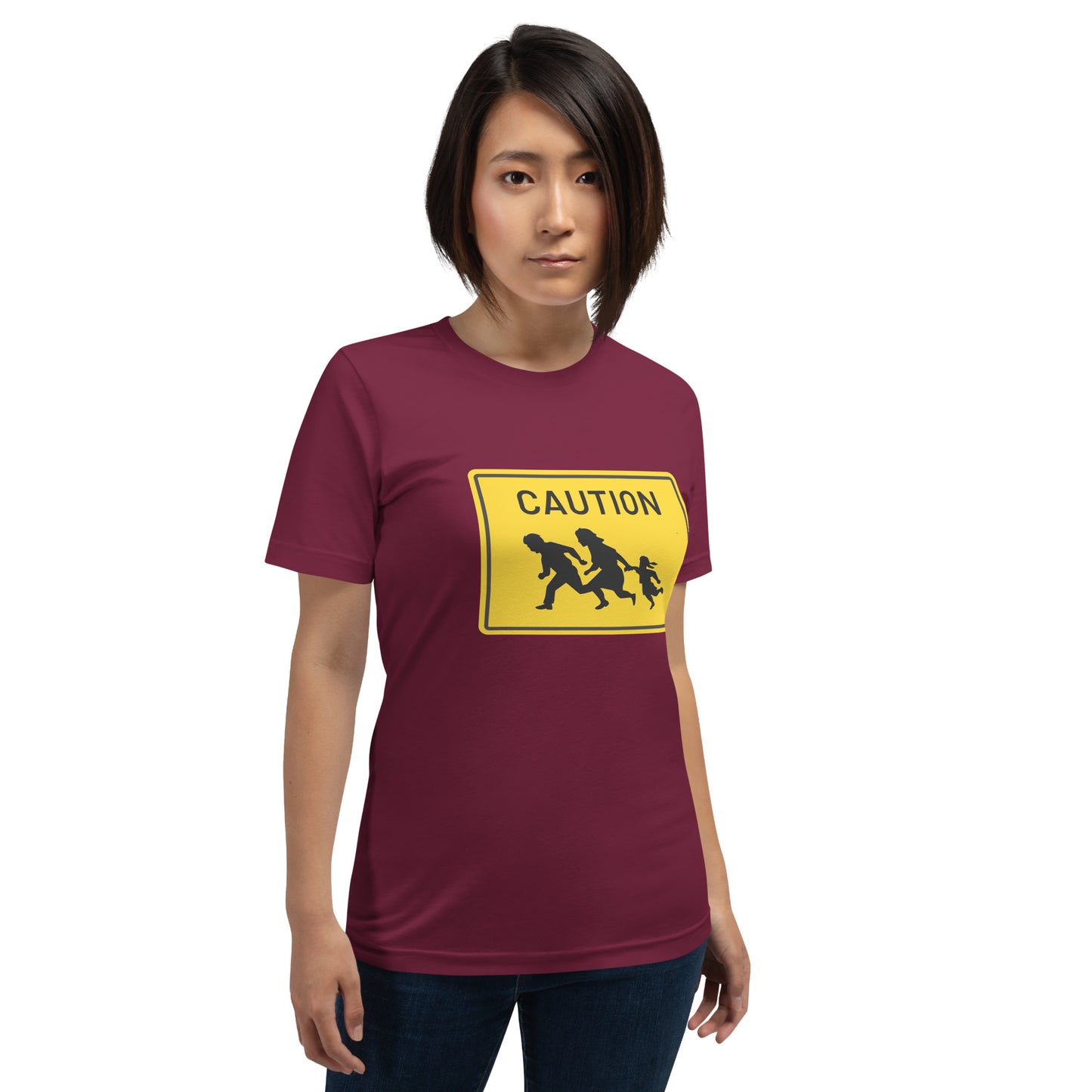 "Caution" Women's T-Shirt