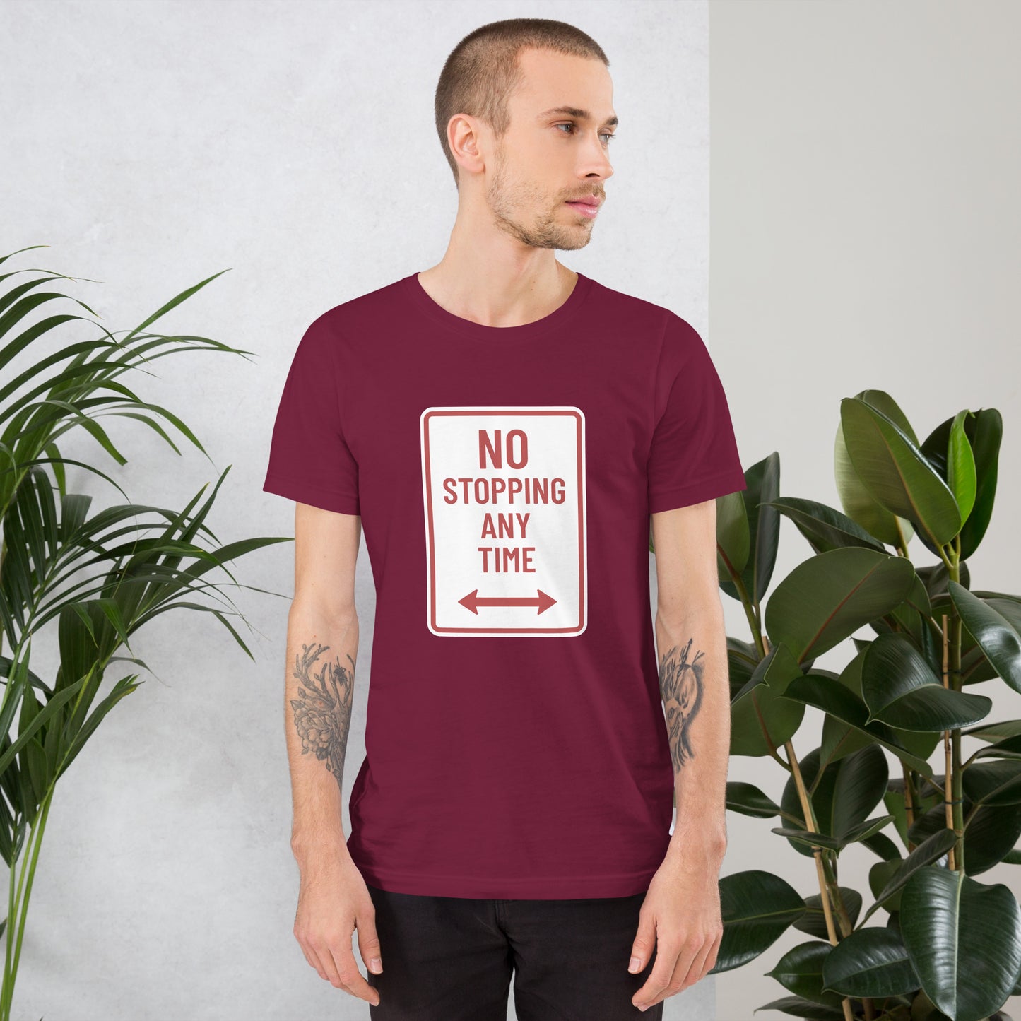 "No Stopping Any TIme" Men's T-Shirt