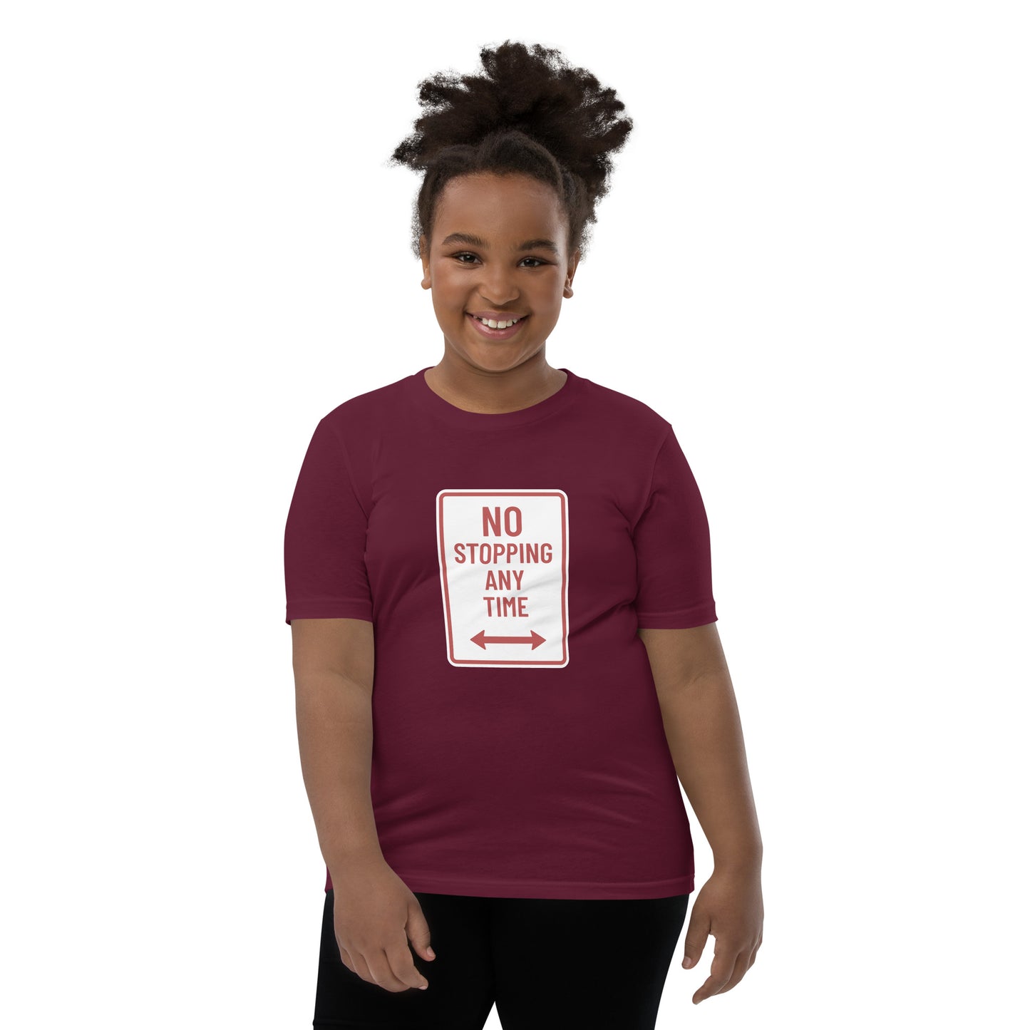 "No Stopping Any Time" Youth T-Shirt